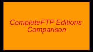 CompleteFTP video