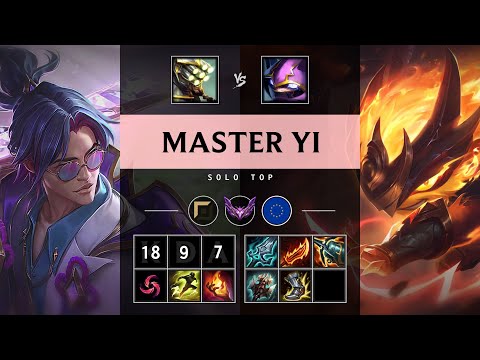 Master Yi Top vs Kennen - EUW Master Patch 25.12