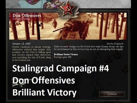 Lets Play: Unity of Command - Soviet Campaign: Don Offensives Brilliant Victory (HD)