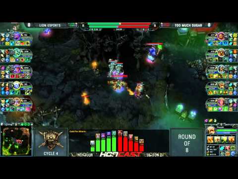 HoN Tour S2 Cycle 4 Ro8 - LION vs tmsR game 1 part 2