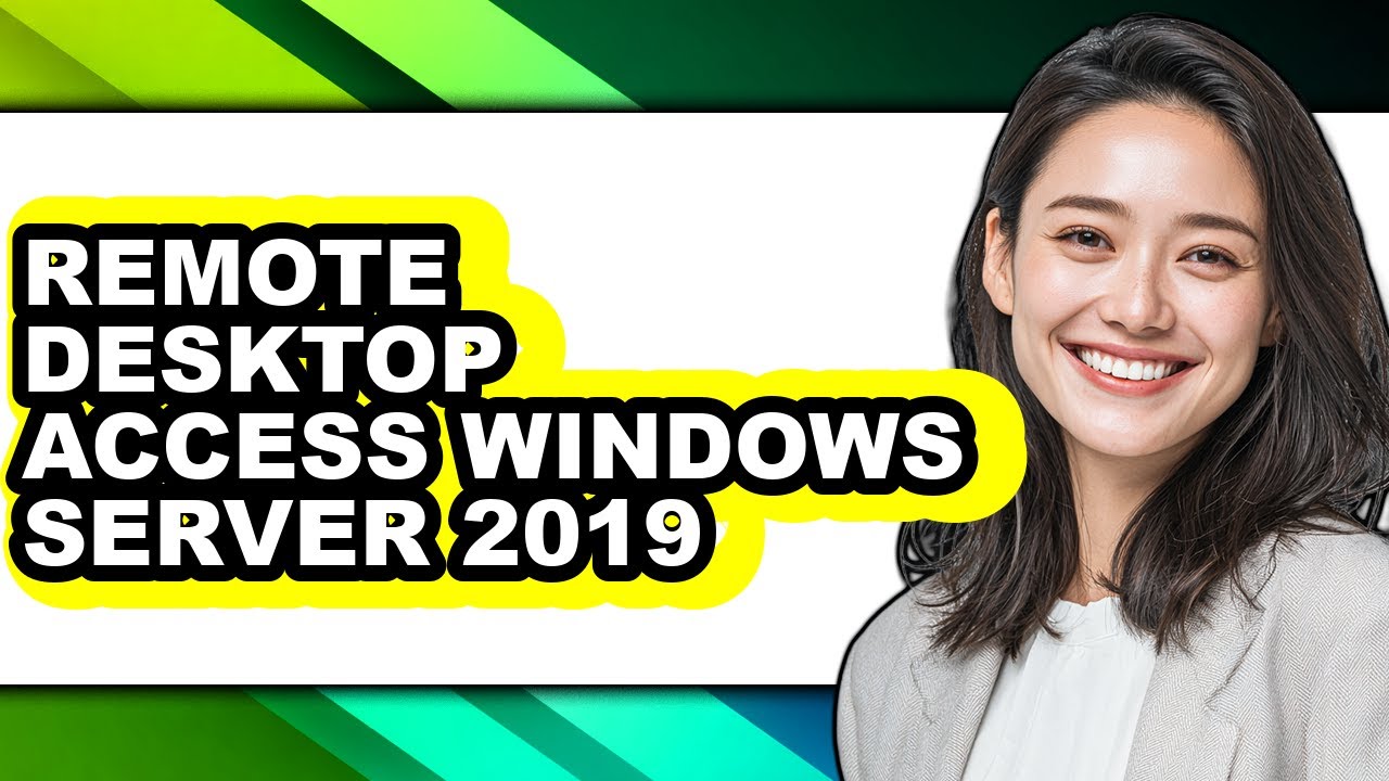 How to Remote Desktop Access Windows Server 2019 (only Way)