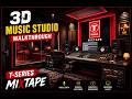 3D Studio Tour Professional Vocal Booth Mixing Mastering Room Design