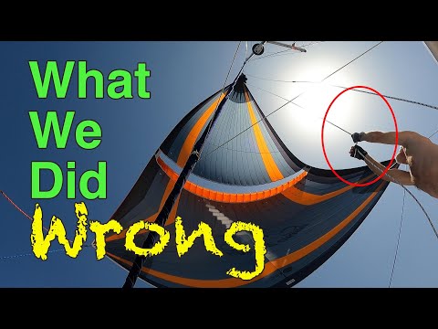 How NOT to Douse a Parasailor. E55