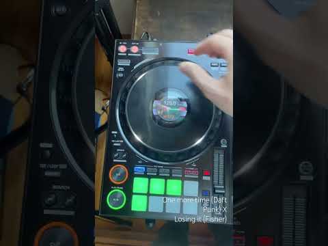 One more Time (Daft Punk) X Losing it (Fisher) #dj #remix #mashup #pioneerddj1000 #mix #daftpunk