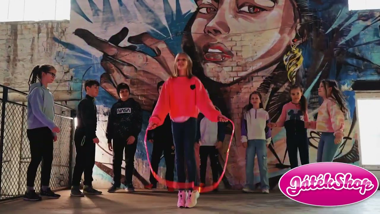 Színváltoztatós világító LED-es ugrálókötél többféle 1db videó