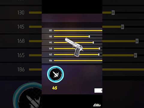 Free fire Best Headshot Setting ⚙️ Desert Eagle Sensitivity free fire headshot setting | free fire🇧🇷