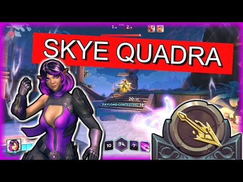🕵🕵Paladins Top Plays Skye Quadra Kill Using Debilitate Legendary 🕵🕵