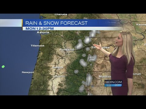 Noon Monday Forecast KOIN 6 News February 19, 2018