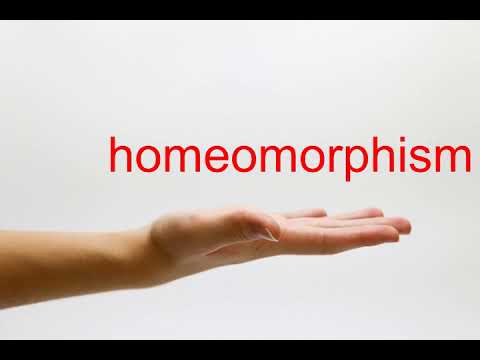 How to Pronounce homeomorphism - American English
