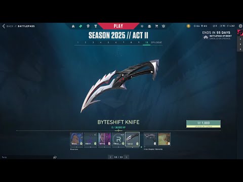 Season 2025 Act 2 Full Battlepass In Game Valorant