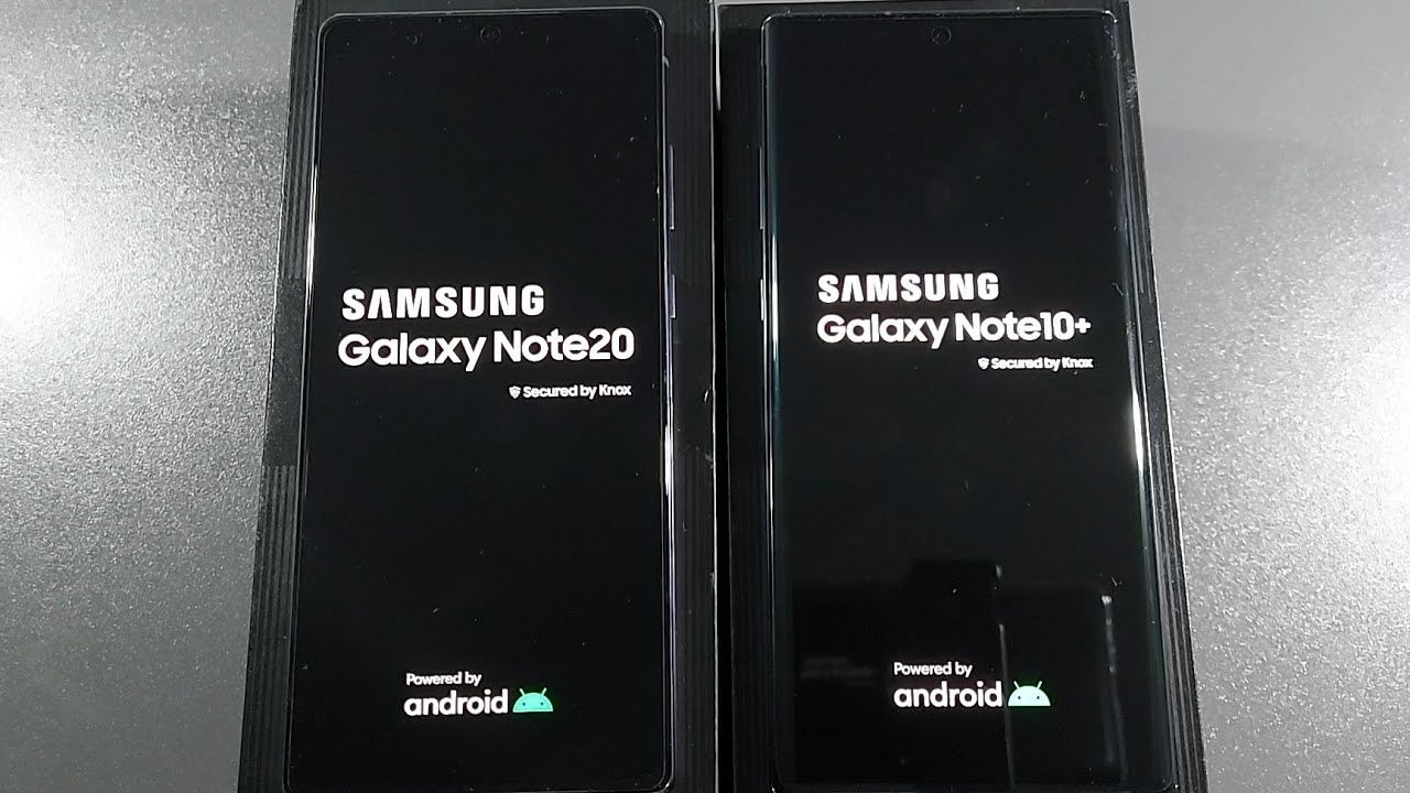 Samsung Note 20 vs Samsung Note 10 Plus Comparison Speed Test