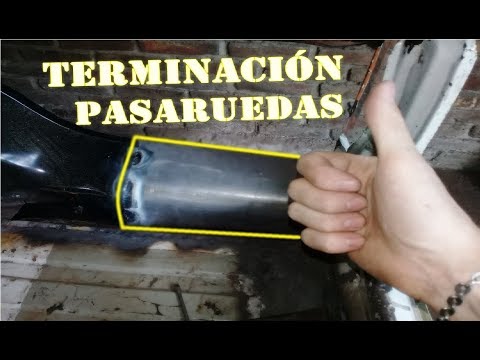 Fabricando la Terminación Pasaruedas interno al Fiat✌
