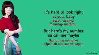 Download lagu Carly Rae Jepsen - call Me Maybe | Lirik Terjemahan mp3