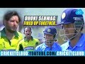 Sehwag Ms Dhoni S Thunderstorm Pakistan Sledging Made Worst INDvPAK 2005
