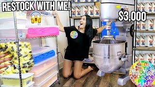 Restock my Slime Shop With me! Slimebyjacklyne Slime Shop Restock!