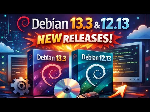 Debian 13.3 RELEASED! 🚨 Critical Security Updates & What’s New