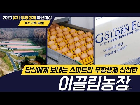[ 2020 유기 무항생제 축산대상 ] 소가축 부문 대상 │ 이끌림농장