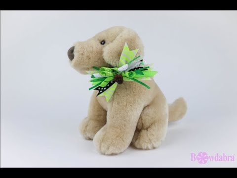 How to Make a Puppy Collar Bow