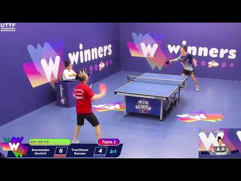 WINners CUP table 2  29.10 Kuzmenko Dmitrii - Tveritinov Roman  20:15