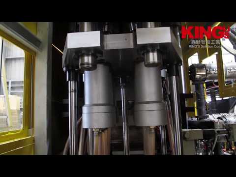 KPET-3200 Blue 5 Gallon PET Preform Production Test