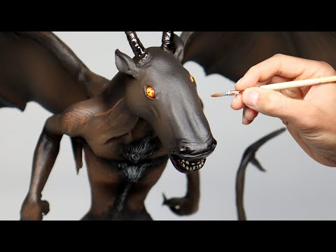 Making CRYPTIDS! The Legend of THE JERSEY DEVIL Sculpting & Storytime