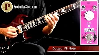 Video thumbnail for Xvive V5 Delay by ProGuitarShopDemos