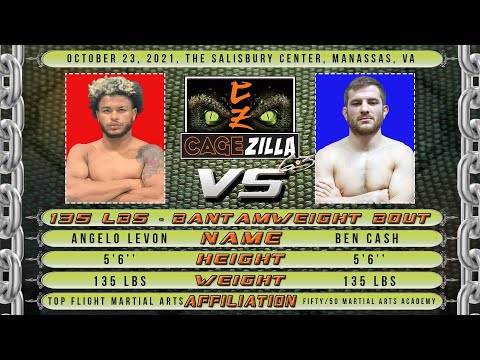 CageZilla 63 - 04 - Angelo Levon Vs Ben Cash