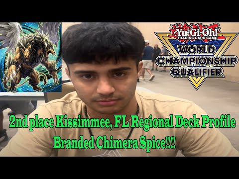 Andy Acosta 2nd Place Kissimmee, FL Regional Deck Profile - Branded Chimera Spice!!!!