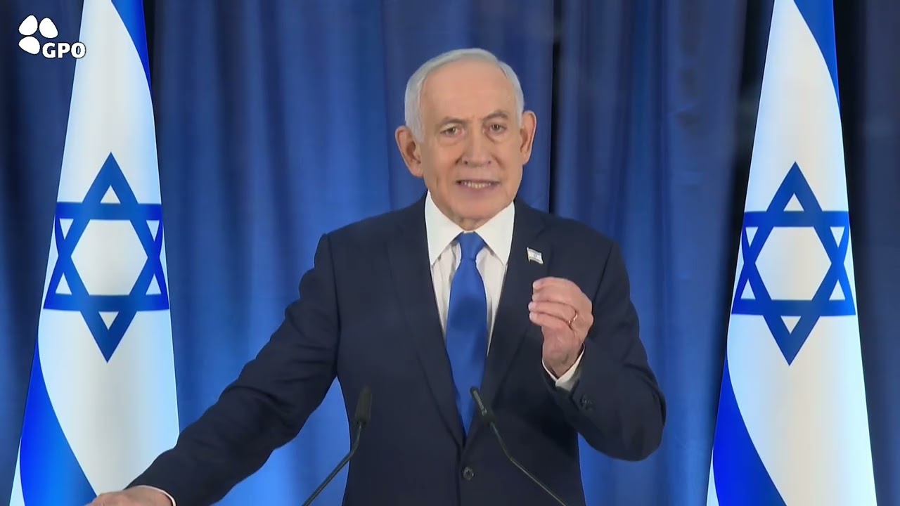 דברי ראש הממשלה בנימין נתניהו במסיבת עיתונאים