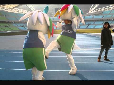 2011세계육상선수권대회 공식마스코트 살비의 좌충우돌 촬영 후기