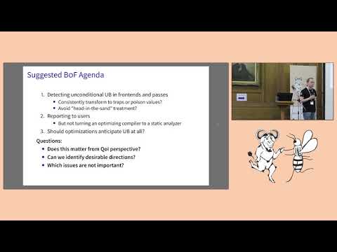 Future directions for treatment of undefined behaviour in C - GNU Tools Cauldron 2018