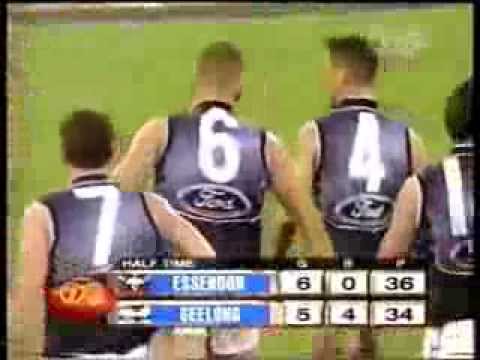 John Barnes dribble goal for Geelong v Essendon. Did the trend start with him?
