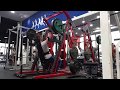 Seated barbell shoulder press
