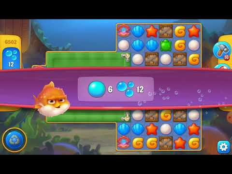 Fishdom. Hard level 6502 без монтажа.