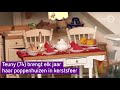 Teuny (74) brengt elk jaar haar poppenhuizen in kerstsfeer