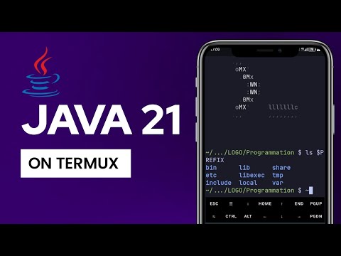 How to Run Java OPENJDK 21 on Termux | Android Java Setup