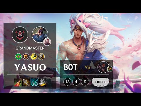 Yasuo Bot vs Lucian - BR Grandmaster Patch 10.16