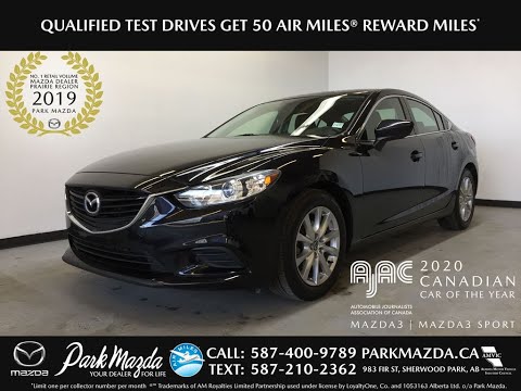BLACK 2014 Mazda Mazda6 GX Review Sherwood Park Alberta - Park Mazda