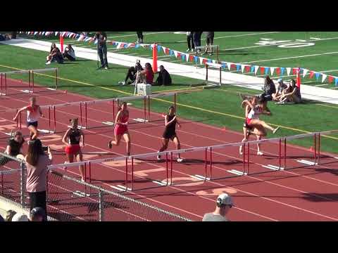 K Saulog - VarG 100m Hurdles at OC Championships 4-14-18