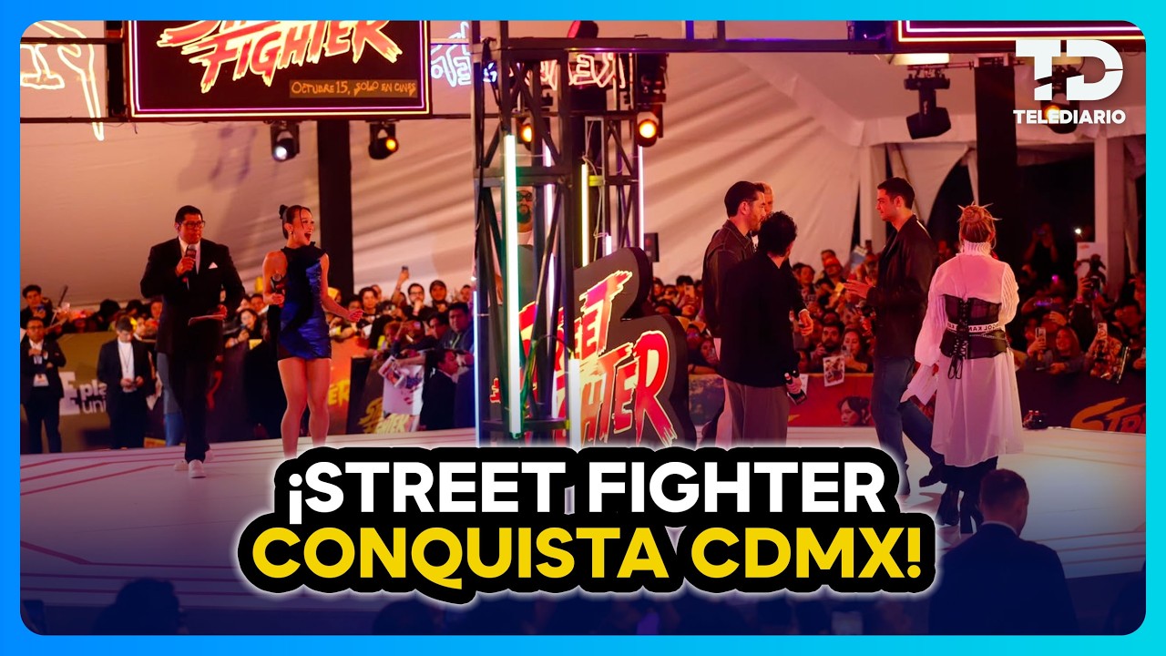 Elenco de Street Fighter visita la CDMX y convive con sus seguidores