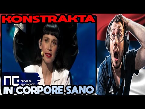 Italian Reacts To Konstrakta - In Corpore Sano | Serbia EUROVISION 2022