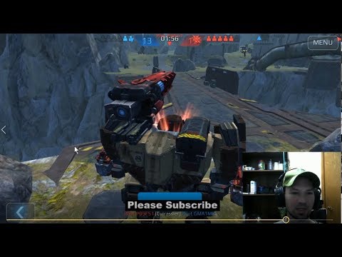 War robots test server, new titan named Kid, New hangar / map design