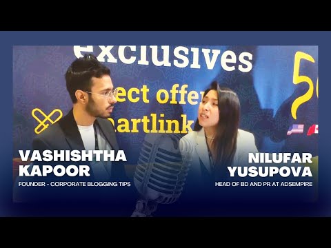 Interview with Nilufar Yusupova, Head of BD & PR at AdsEmpire at ...