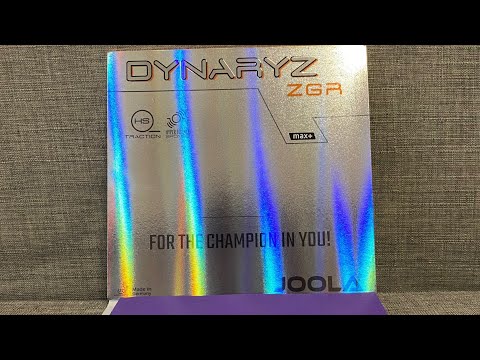 joola dynaryz zgr and rhyzen zgr rubber review. 优拉 皇朝zgr和雷鸣zgr评测。