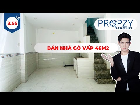 2.55 tỷ - Mua Bán Nhà Diện tích 45.7 m2 Đường Nguyễn Văn Công, Quận Gò Vấp Giá Rẻ