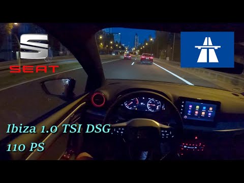2023 Seat Ibiza 1.0 TSI DSG 110 PS NIGHTPOV DRIVE FRANKFURT (60 FPS)