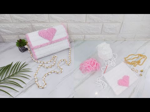 DIY PLASTIC CANVAS BAG | How to make canvas bag #canvasbag #diybags