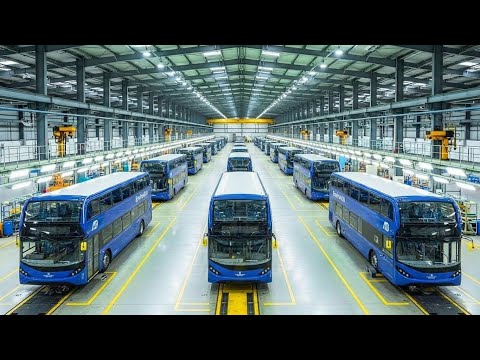 How Alexander Dennis Enviro400 Is Built | Inside the UK Double‑Decker Bus Factory (Full Process)