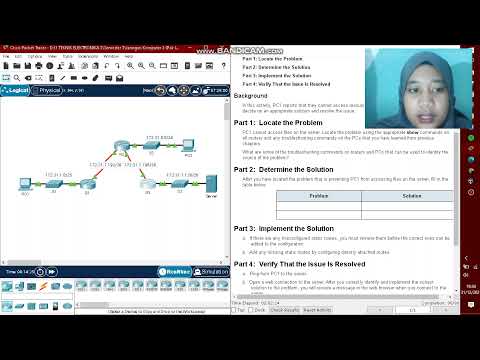 Lab Activity 2.3.2.3 Packet Tracer – Troubleshooting Static Routes