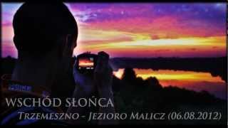 preview picture of video 'Wschód słońca - Trzemeszno, Jezioro Malicz (time-lapse)'